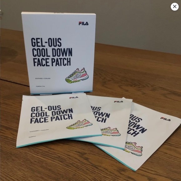 FILA Gel-ous Cool Down Face Patch - 6 patches x 3 each - Picture 3 of 6